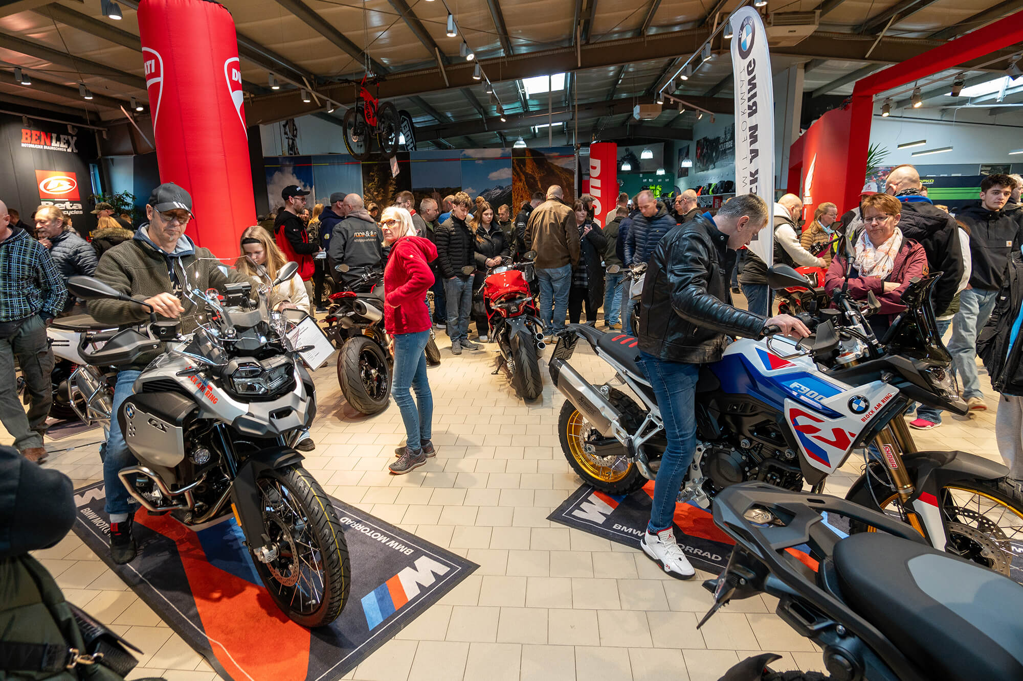 Bikeshow im Bikecenter - Motorradmesse
